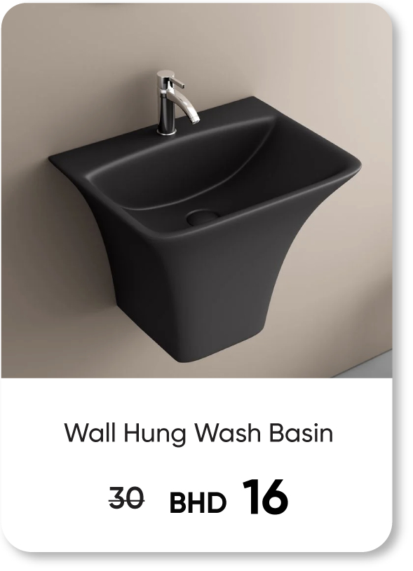 HFB25-SD-Wall Hung Wash Basin